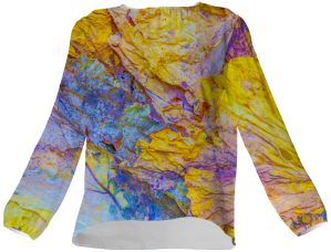 PAOM Color Decay Silk Blouse