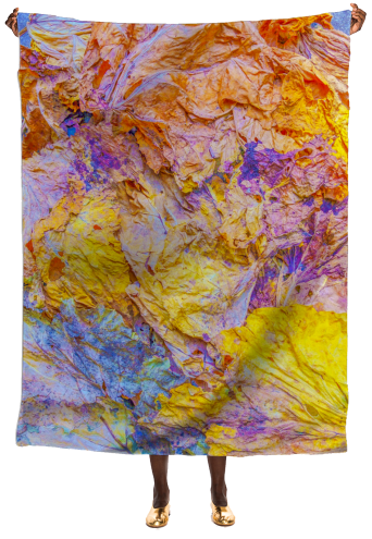 PAOM Color Decay Silk Scarf